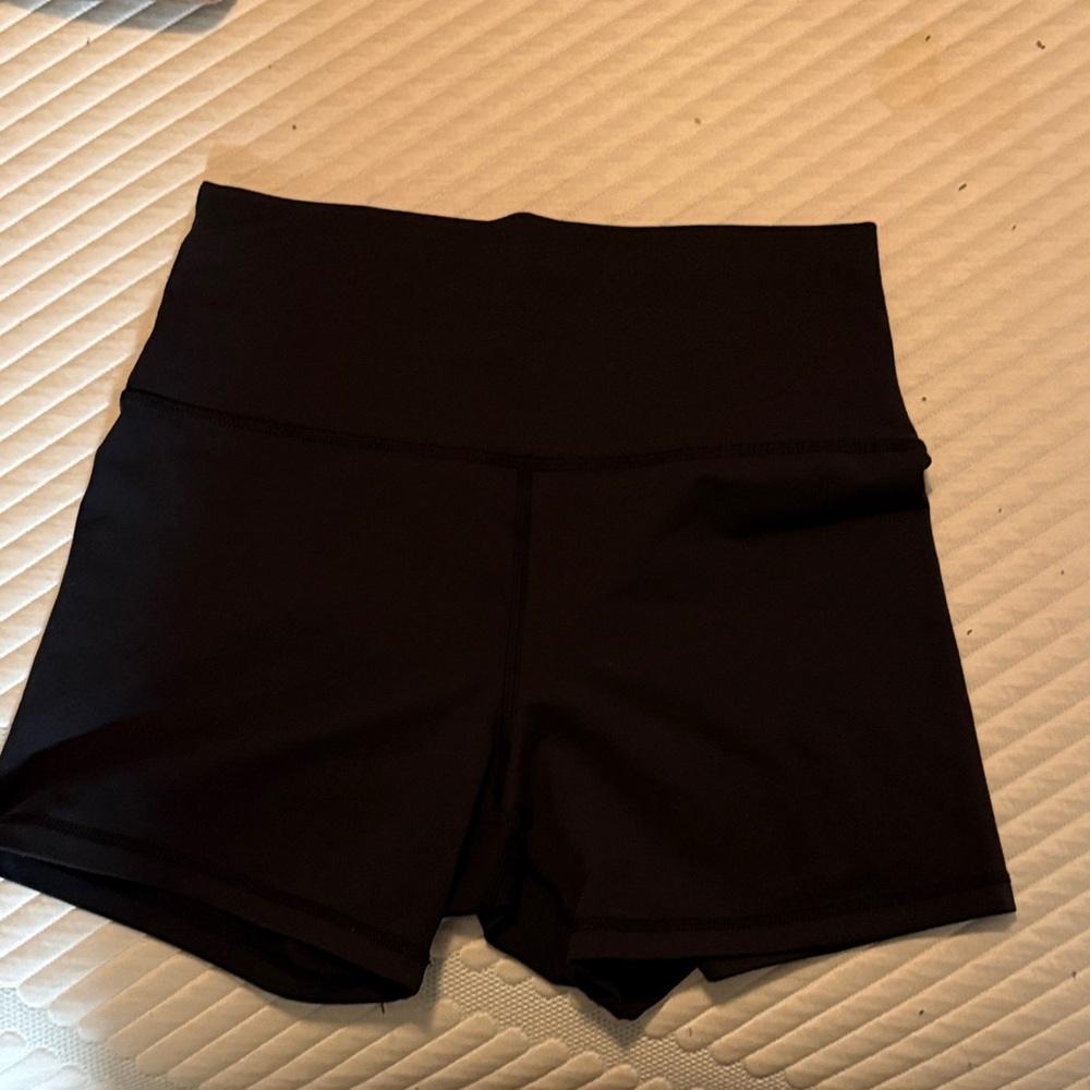 Aerie High-Waisted Black Shorts